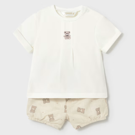 Mayoral Shorts and T-Shirt Set - Topo