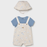 Mayoral Dungaree with Hat - Topo-marea