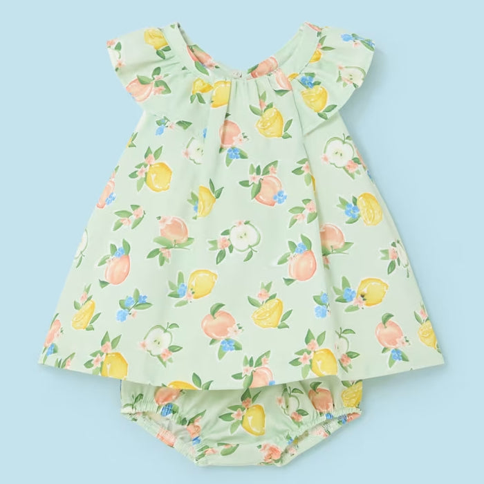 Mayoral Printed Satin Dress - Pera