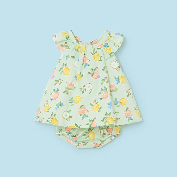 Mayoral Printed Satin Dress - Pera