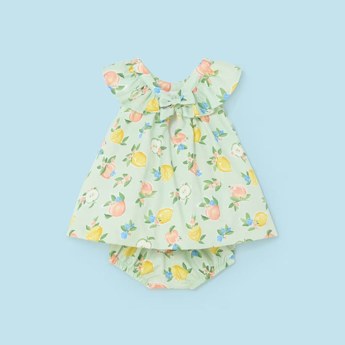 Mayoral Printed Satin Dress - Pera