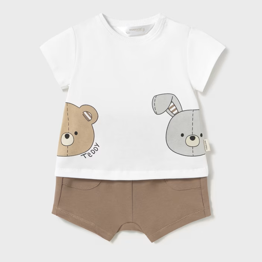 Mayoral Short Trousers Set - Muffin