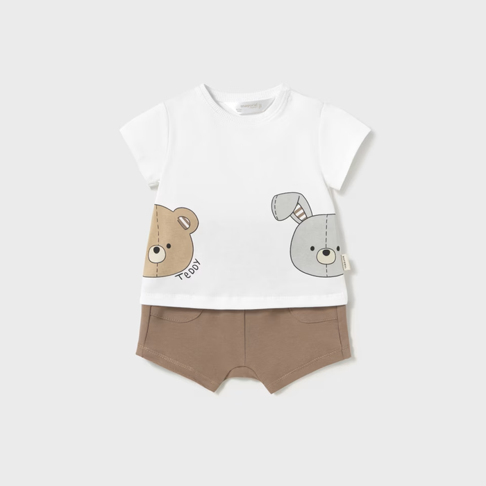 Mayoral Short Trousers Set - Muffin