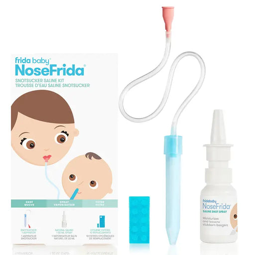 FridaBaby - NoseFrida The Snotsucker Saline Kit