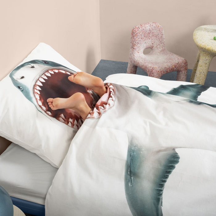 Snurk Duvet Cover Set Twin - Shark