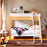 Oeuf Perch Bunk Bed Twin - White/Birch
