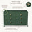 Little Seeds Briar Double Dresser - Bottle Green Paint