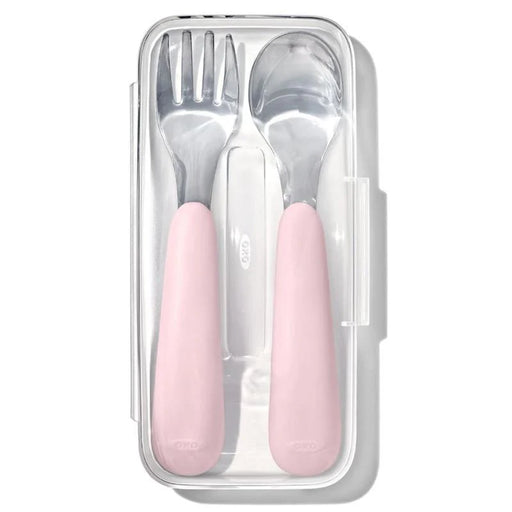 Oxo On-The-Go Fork&Spoon Set - Blossom