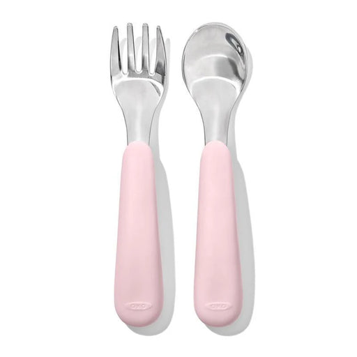 Oxo On-The-Go Fork&Spoon Set - Blossom