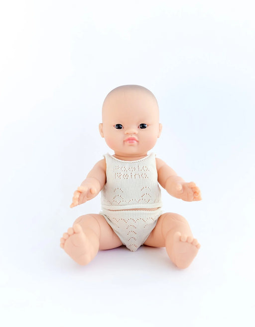 Paola Reina Baby Gordis - Lily With Brown Eyes In Pyjamas PR-34126