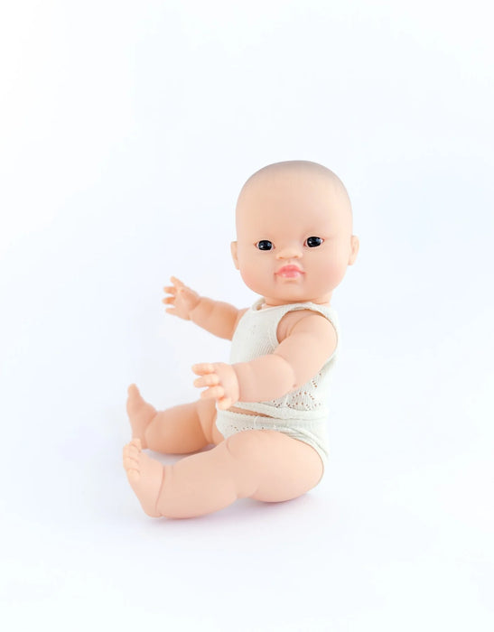 Paola Reina Baby Gordis - Lily With Brown Eyes In Pyjamas PR-34126