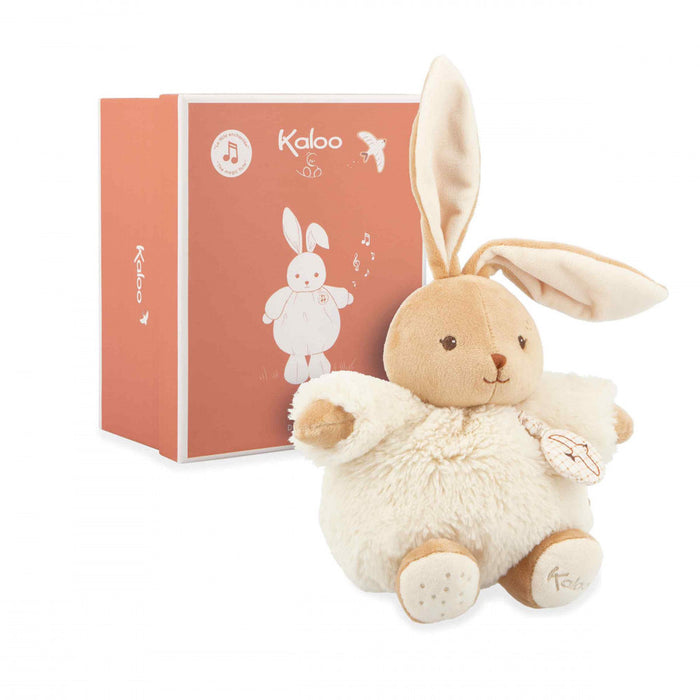 Kaloo Musical Rabbit - Cream 17cm