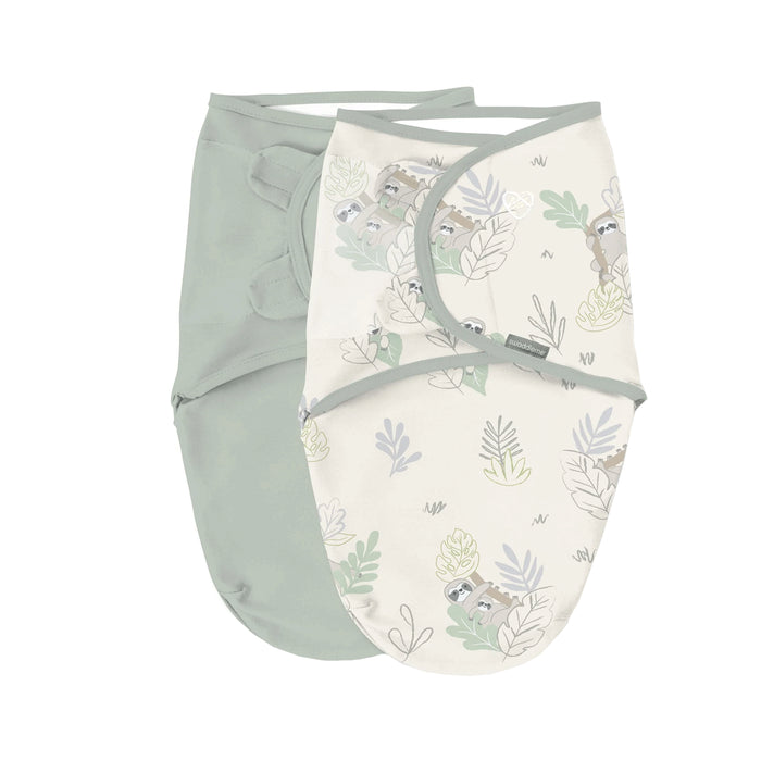 SwaddleMe Stage 1 Original 2pk - Peekaboo Sloth 0-3M