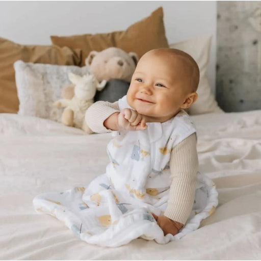 Perlim Pin Pin Cotton Sleep Bag 0.7 tog - Rhinos