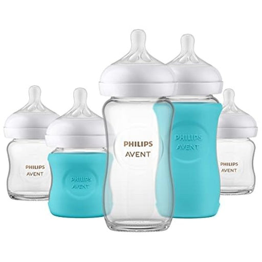 Avent Glass Natural Bottle Set 0m+