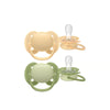 Avent Ultra Soft Pacifier 2pk 6-18M - Beige/Green