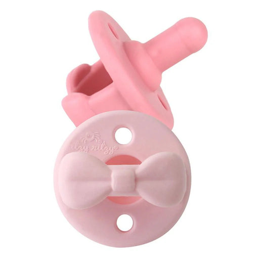 Itzy Ritzy Pacifier Pink Bow 6-18M