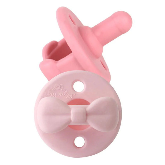 Itzy Ritzy Pacifier Pink Bow 6-18M