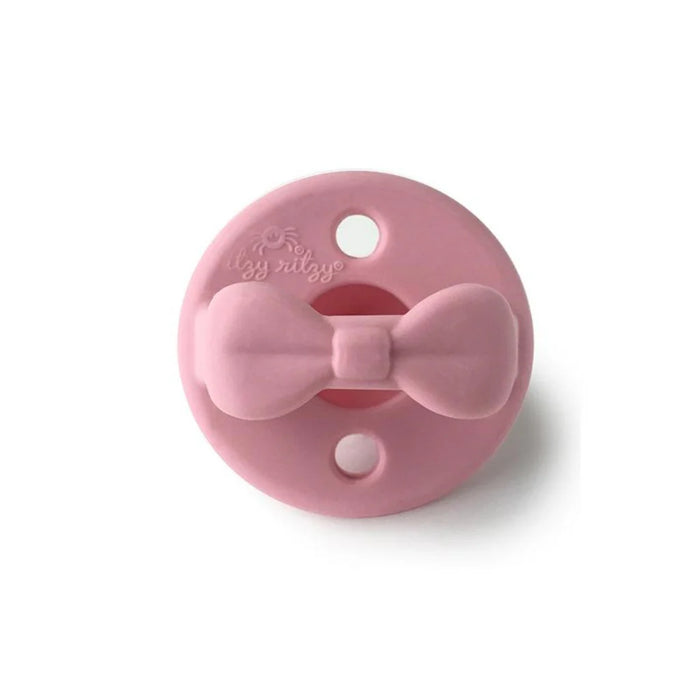 Itzy Ritzy Pacifier Pink Bow 6-18M