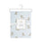 Piccolo Bambino Bear Printed Plush Blanket 30''x40'' - Blue