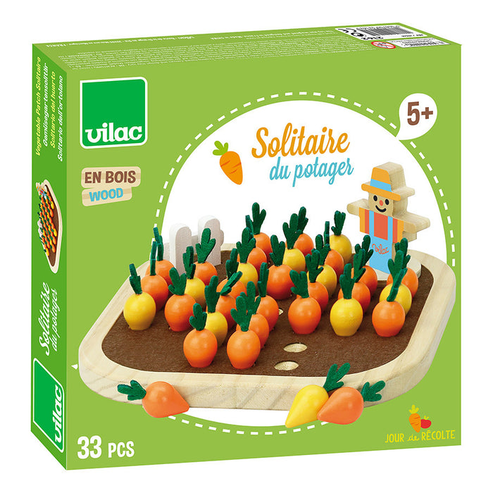 Vilac Vegetable Gardener's Solitaire