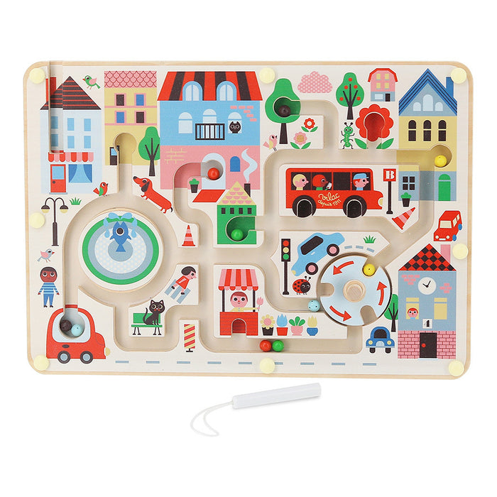 Vilac Magnetic Labyrinth/Maze My Little Town by Ingela P. Arrhenius