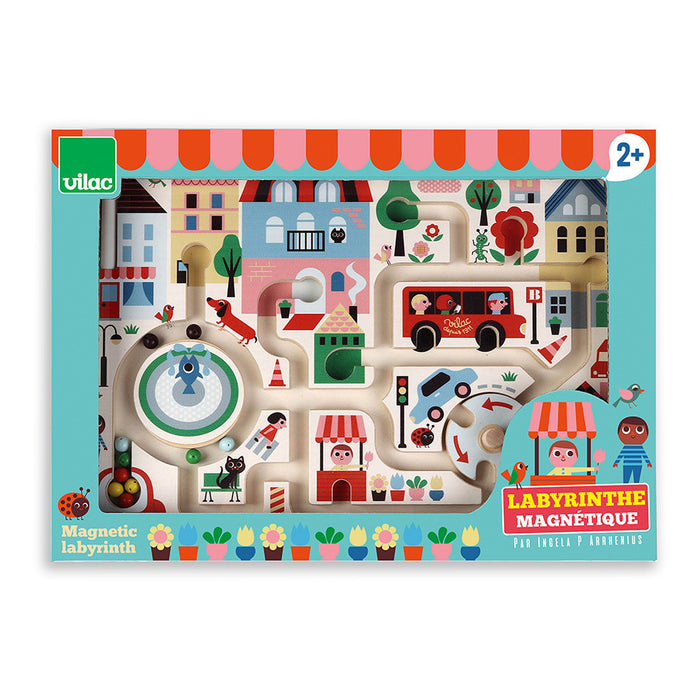 Vilac Magnetic Labyrinth/Maze My Little Town by Ingela P. Arrhenius
