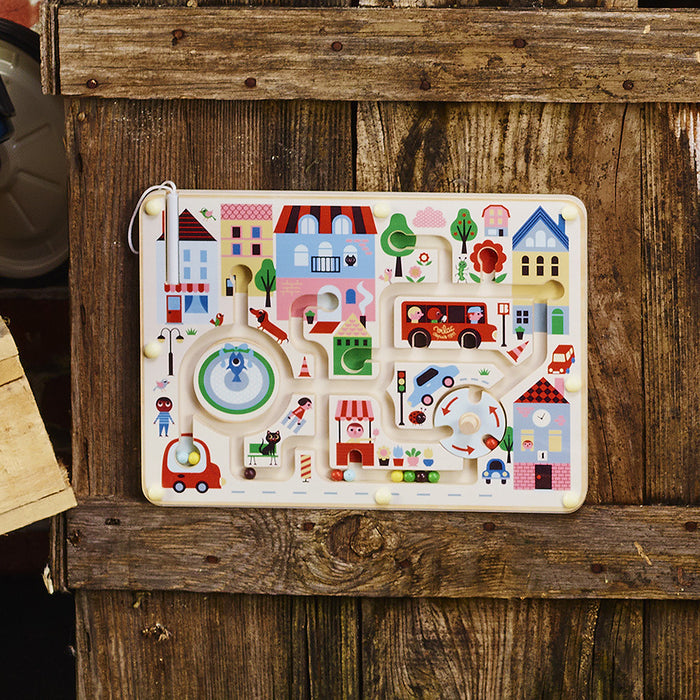 Vilac Magnetic Labyrinth/Maze My Little Town by Ingela P. Arrhenius