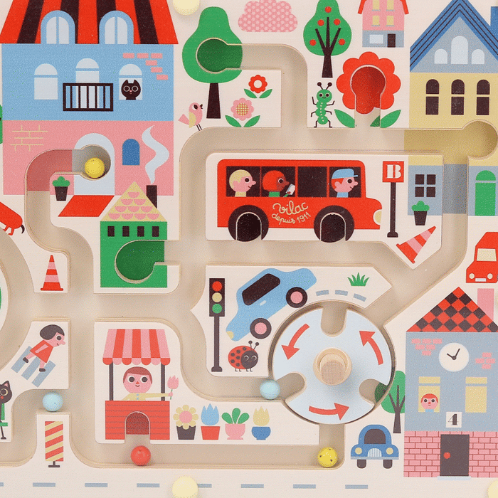 Vilac Magnetic Labyrinth/Maze My Little Town by Ingela P. Arrhenius