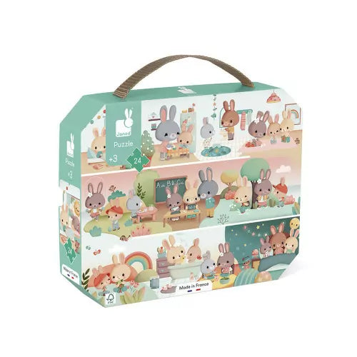 Janod Puzzle 24pcs - Daily Routines