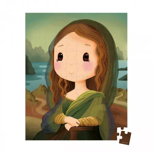 Janod Puzzle 100pcs - Inspired by Da Vinci J02528