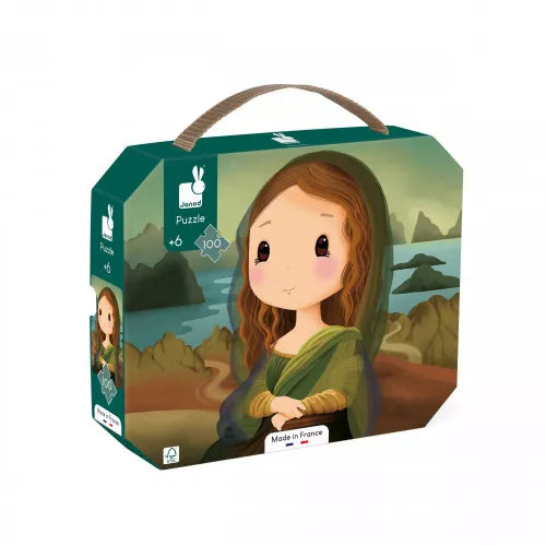 Janod Puzzle 100pcs - Inspired by Da Vinci J02528