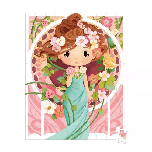 Janod Puzzle 100pcs - Inspired By Mucha