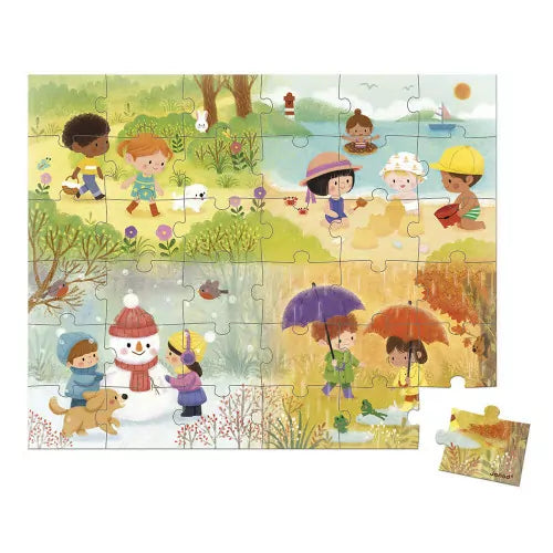 Janod Puzzle 36pc - Seasons