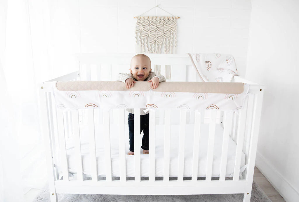 Malarkey Kids Crib Chomper - Natural Rainbow