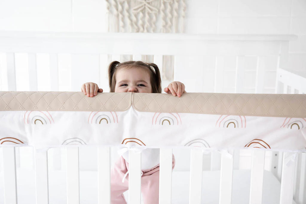 Malarkey Kids Crib Chomper - Natural Rainbow