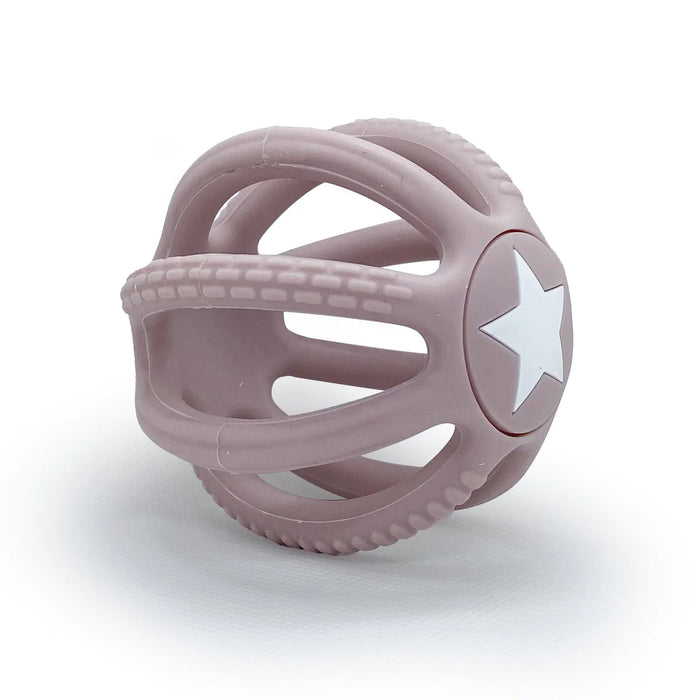 Kushies SiliSquish Teether - Rose