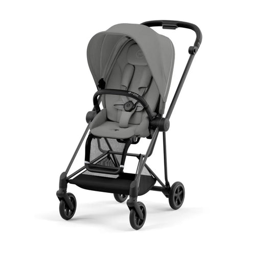 Cybex Mios3 - Matte Black Frame w/ Mirage Grey Seat (ONE BOX)