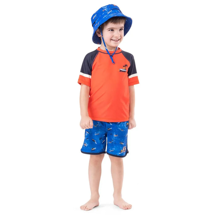 Nano Boardshorts - Royal 3-6T