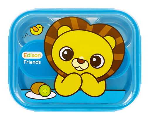 Edison Friends Lunch Box w/ Pouch - Lion