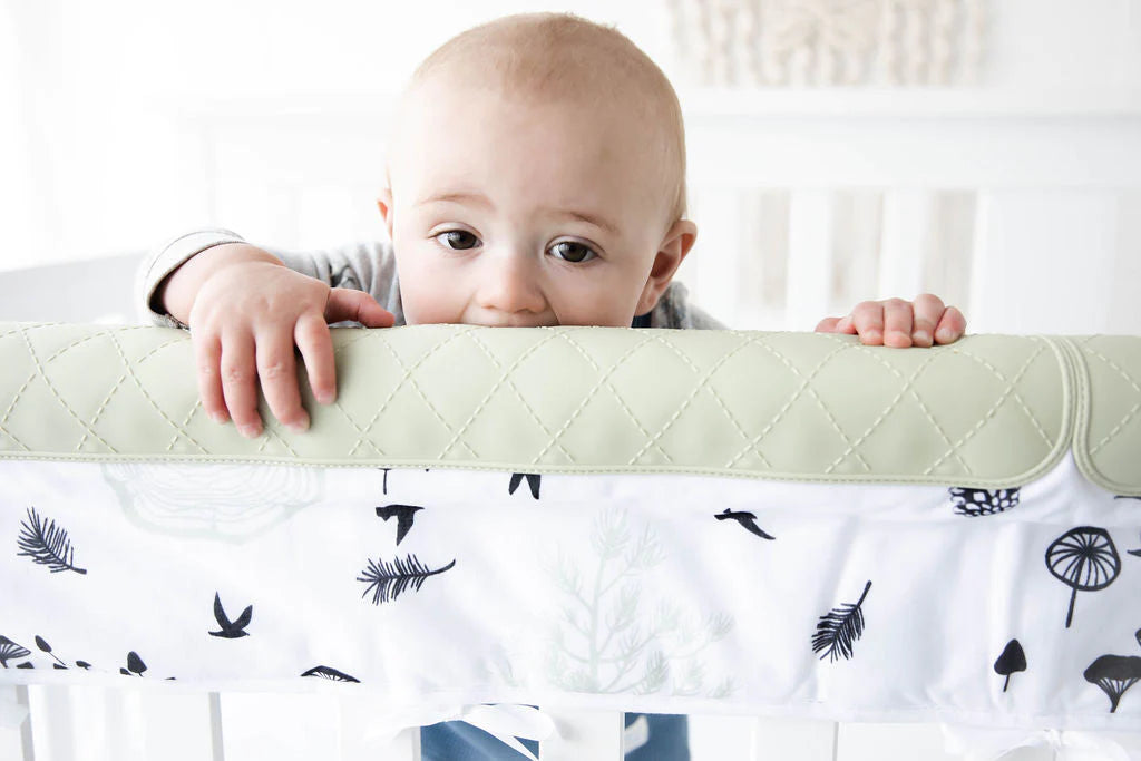 Malarkey Kids Crib Chomper - Sage Woods