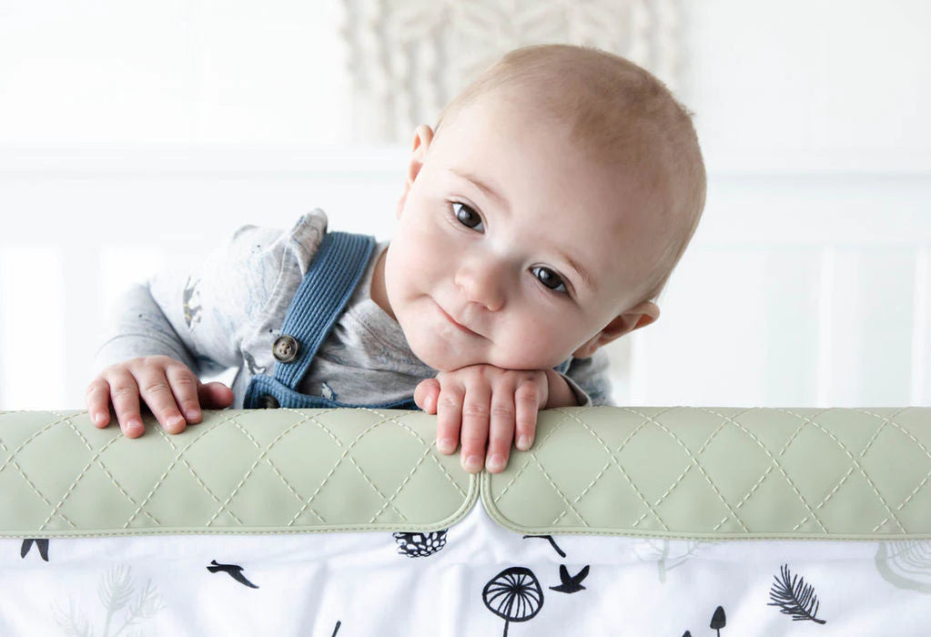 Malarkey Kids Crib Chomper - Sage Woods