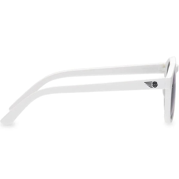 Babiators Keyhole Sunglasses -  Wicked White 3-5yrs LTD036