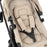 Evenflo Shyft Intuiti Travel System w/ Revolve LiteMax NXT & Sensory Soothe - Travertine (Gold) TS101212547C