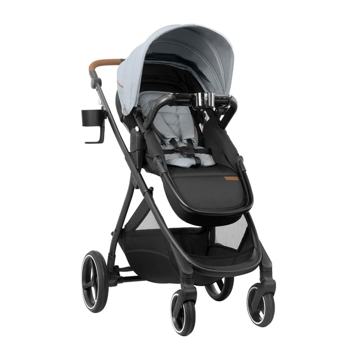 Evenflo Shyft Intuiti Travel System w/ Revolve LiteMax NXT & Sensory Soothe - Quartz (Gold) TS101212545C