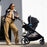 Evenflo Shyft Intuiti Travel System w/ Revolve LiteMax NXT & Sensory Soothe - Quartz (Gold) TS101212545C
