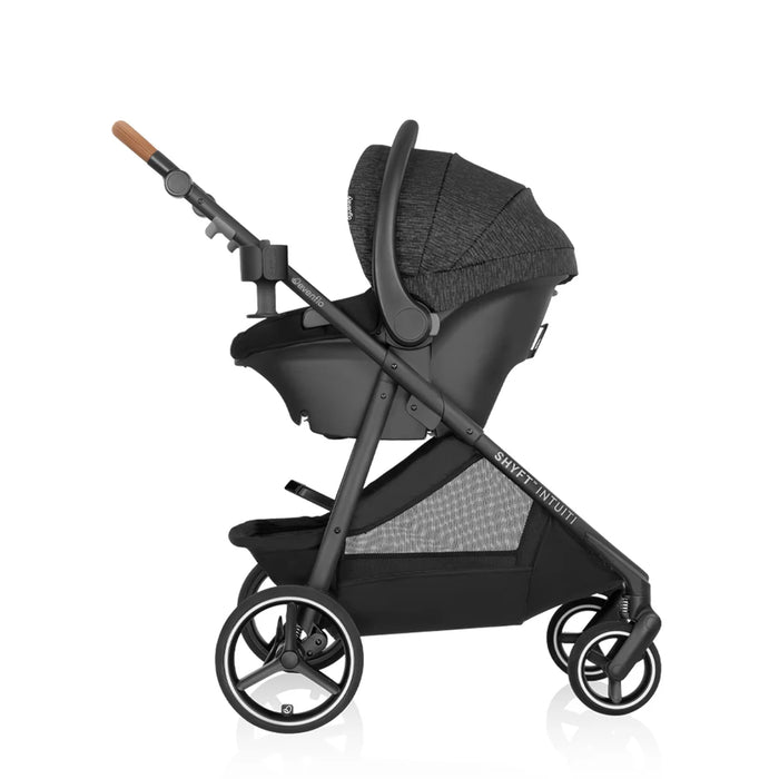 Evenflo Shyft Intuiti Travel System - Black Shale w/ Revolve LiteMax NXT