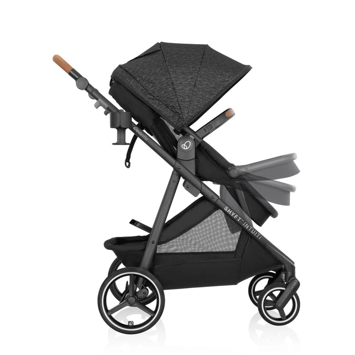 Evenflo Shyft Intuiti Travel System - Black Shale w/ Revolve LiteMax NXT