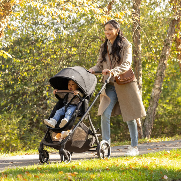 Evenflo Shyft Intuiti Travel System - Black Shale w/ Revolve LiteMax NXT