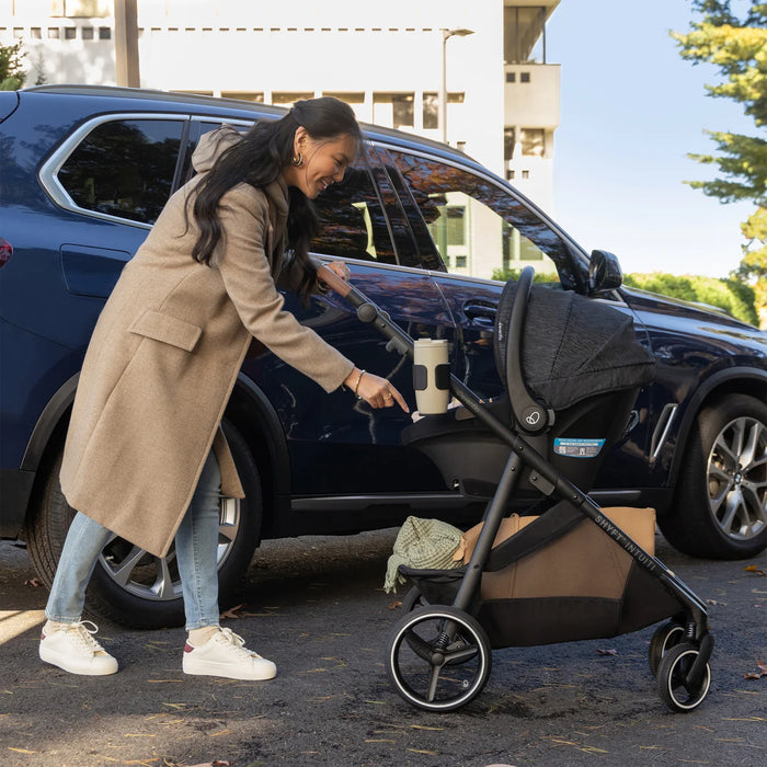 Evenflo Shyft Intuiti Travel System - Black Shale w/ Revolve LiteMax NXT